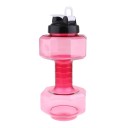 Käsipainon muotoinen vesipullo 2600 ml 2