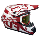 Kask motocyklowy typu flip-up z goglami Wytrzymały materiał ABS Otwory wentylacyjne Wygodne wypełnienie Kask motocyklowy 3