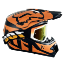 Kask motocyklowy typu flip-up z goglami Wytrzymały materiał ABS Otwory wentylacyjne Wygodne wypełnienie Kask motocyklowy 10