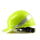 Kask Ochronny Diamond V z Odblaskowymi Paskami w Kształcie Czapki Baseballowej, Regulowany Obwód 53-63 cm, Materiał ABS, Tekstylny Pas do Pracy 3