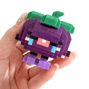 Κατασκευή Mini Mangostan 6 x 5,2 x 6,08 cm 321 τεμ Μικρο 3D DIY μπλοκ Νόστιμος καρπός Δημιουργικό μοντέλο Διακοσμητικό παιχνίδι κατασκευών για παιδιά από 8 ετών 4