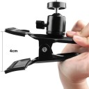 Καθολικό κλιπ για κιθάρα με στήριγμα για τηλέφωνο Ρυθμιζόμενη βάση για εγγραφή βίντεο και μαθημάτων Παιχνίδι, τραγούδι, livestream Μουσικά αξεσουάρ 3