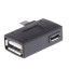 Kątowy adapter USB do Micro USB 4