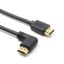 Kątowy kabel połączeniowy HDMI 2.0 M / M 2