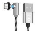 Kątowy magnetyczny kabel USB K649 2