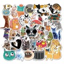 Kattklistermärken 50 st 1