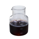 Kávovar na studenou kávu kapací 600 ml S nádobou na led a kohoutkem Borosilikátové sklo a nerezový stojan Stříbrná barva Na cold brew doma 3
