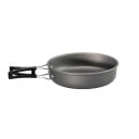 Kempingová panvica na smaženie 1 l 180 x 45 mm Nepriľnavý hliník Sklopná tepelne odolná rukoväť pre 2 až 3 osoby 1