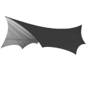 Kempingová plachta 5,1 x 5,1 m nepromokavá venkovní sluneční clona s úložným vakem pro stanování turistiku a outdoor 2