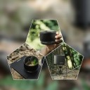 Kempingová sada nádobí G3 Hrnec s výměníkem tepla a hrnek 300 ml Hliníková slitina a neopren Šedo-černá Na turistiku 3