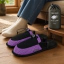 Kempingové pantofle Rýchloschnúce Veľkosť M EU 38–40 Dĺžka 27 cm Protisklzová podrážka Utahovacia šnúrka Do kempu 3