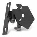 Kentekenhouder voor BMW S1000RR 2019-2023 en S1000R 2021-2023 Korte verstelbare met LED-verlichting Aluminium CNC Zwart Motoraccessoires 7