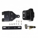 Kentekenhouder voor CFMOTO 450SR 450NK 450SS 300SR 250SRS Kort met LED-verlichting 18 x 17 x 7,5 cm Aluminium Zwart Voor motorfiets en sportieve 3