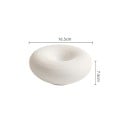 Keraaminen tarjoilulautanen syvällä keskellä 16,5 x 7,5 cm valkoinen lautanen keraamista tarjoilua varten jälkiruokien ja ruokien esillepanossa 3