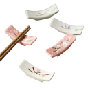 Keramický držák na paličky japonský motiv kreatívny odkládací stojan na paličky stolný doplnok kuchynské potreby držák na paličky pre domácnosť 1