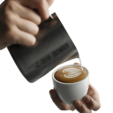 Keramický hrnček na espresso s podšálkom 80 ml malý šálok na kávu pre domáce i kancelárske použitie 4