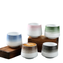 Keramický hrneček 200 ml kompaktní šálek na kávu a čaj 8,5 × 8,2 × 6,5 cm z keramiky pro každodenní použití v domácnosti i kanceláři 5