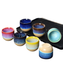 Keramický hrnek bez ouška 150 ml malý šálek na kávu a espresso pro domácí použití 9