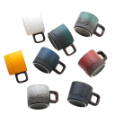 Keramický hrnek na espresso 60 ml s ouškem malý šálek na kávu pro domácí i kancelářské použití 11