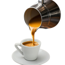 Keramický hrnek na espresso 60 ml s podšálkem bílý malý šálek na kávu pro domácí i kancelářské použití 2