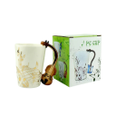 Keramický hrnek s motivem houslí a uchem ve tvaru houslí 240 ml dekorativní provedení pro kávu čaj i každodenní použití 2