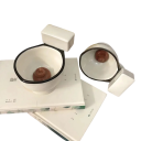 Keramický hrnek ve tvaru záchoda 300 ml keramika bílý s černým lemem originální hrnek na kávu čaj vtipný dárek 4