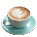 Keramický šálek s podšálkem 220 ml kompaktní rozměry 9,7 × 9,3 cm průměr podšálku 14,5 cm pro kávu i espresso 8