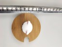 Keramikmugg med lock och sked J2547 16