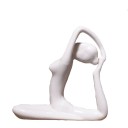 Keramikstatue af en yogi 4