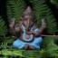 Keramikstatuette des Gottes Ganesha 4