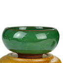 Keramische decoratieve kaarsenhouder ronde kaarsenhouder 6,5 cm Keramische kaarsenhouder decoratieve kaarsenhouder voor bruilofts- en huisdecoraties 5