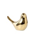 Keramische gouden vogel 4
