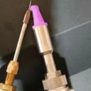 Keramische sproeikop met beschermnet voor tuinnevelsysteem 35 mm M16x1,0 opening 1,2 mm roze voor irrigatie 4