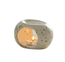 Keramisk aromalampa Asymmetrisk design Atypiska prickar Dekorativ lampa för doftoljor och vaxer Avkoppling Interiör 1