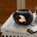 Keramisk aromalampa Asymmetrisk design Dekorativ lampa för doftoljor och vaxer Avkoppling Aromaterapi Interiör 3