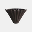 Keramisk kaffefilter dripper 1–2 koppar hög värmeledningsförmåga keramik pour over kaffebryggning hemma och professionellt 5