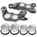 Keramisk kolb för bromsok 17 och 15 mm 8,5 mm höjd kolv- och tätningarsats för skivbromsar service reparation 7
