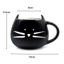 Keramisk krus med kat J1340 4