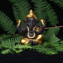 Keramisk statue af guden Ganesha 6