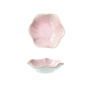 Keramisk tallrik med sprickmönster 11 x 3,1 cm djupare liten tallrik för servering av desserter och små rätter 2