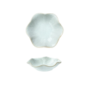 Keramisk tallrik med sprickmönster 11 x 3,1 cm djupare liten tallrik för servering av desserter och små rätter 3