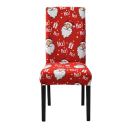 Kerst Kerstman stoelhoes 2