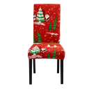 Kerst Kerstman stoelhoes 9
