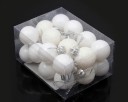 Kerstballen wit 24 stuks 2