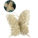 Kerstdecoratie vlinder 6 stuks 4