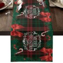 Kerstdecoratief tafelkleed 180 x 33 cm 13