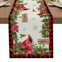 Kerstdecoratief tafelkleed 180 x 33 cm 10