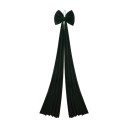 Kerstdecoratieve grote strik 200 x 40 cm Decoratieve strik voor deuren en gevels Feestelijke kerstaccessoire voor winterdecoratie van interieur en exterieur 1