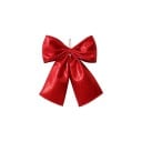 Kerstdecoratieve strik 30 x 35 cm Decoratieve strik voor deuren en interieur Feestelijke kerstaccessoire voor de decoratie van het huis 3