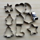 Kerstkoekjesvormpjes - 10 stuks 2